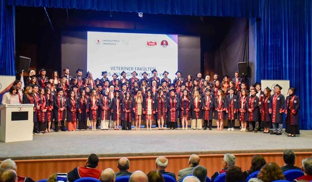 OMÜ'de 2026'nın ilk mezunları Veteriner Fakültesi'nden