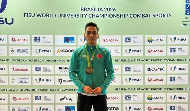 OMÜ'lü sporcu, Brezilya'da Dünya Şampiyonu oldu