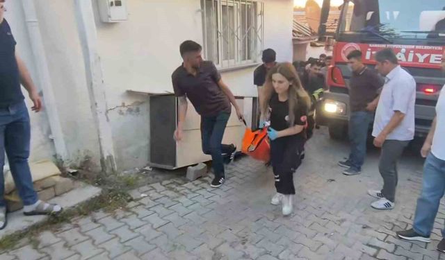 Samsun Vezirköprü'de ev yangını: 1 ağır yaralı