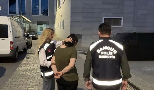 Samsun'da 49 yıl hapis cezasıyla aranan kadın yakalandı