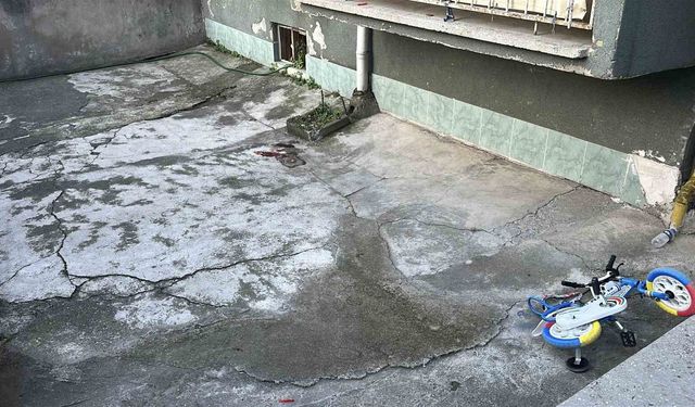 Samsun'da 5. kattan düşen 1,5 yaşındaki çocuk hayatını kaybetti