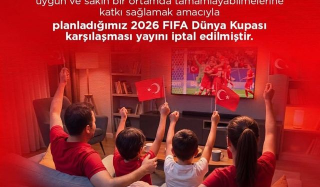 Samsun'da milli maç gösterimine YKS arası
