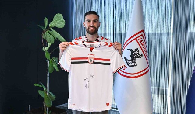 Samsunspor'da sezonun ilk transferi Fatih Kaya