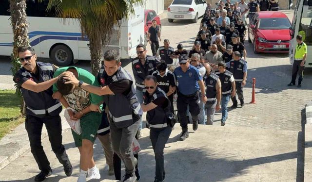 Yasa dışı bahisten 20 kişi adliyeye sevk edildi