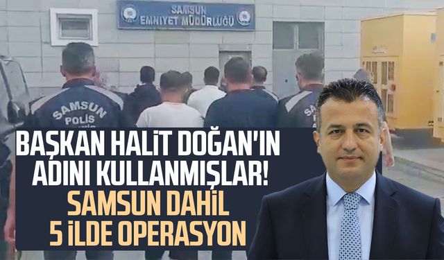 Samsun'da yardım kolisi vaadiyle dolandırıcılık: 6 gözaltı