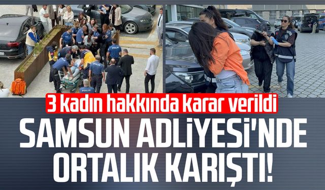 Adliyede görülen dava sonrası kavgaya karışan 3 kadın tutuklandı