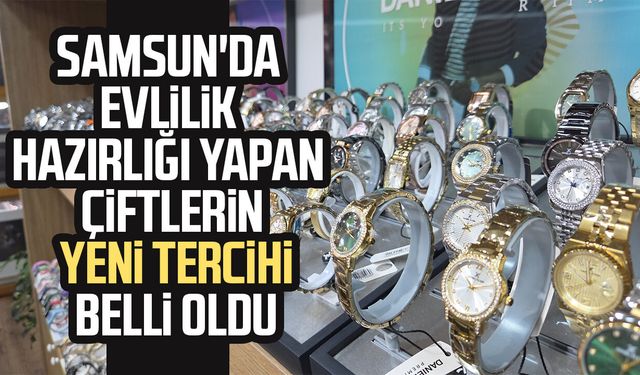 Düğün ve nişan sezonu saatlere olan talebi artırdı