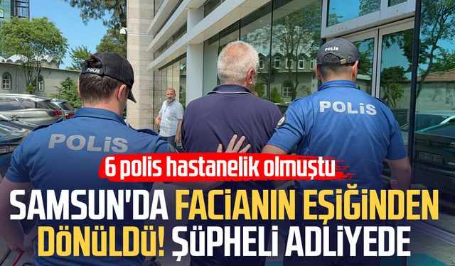 Fabrikayı kurşunladı, sızan kimyasal maddeden polisler hastanelik oldu