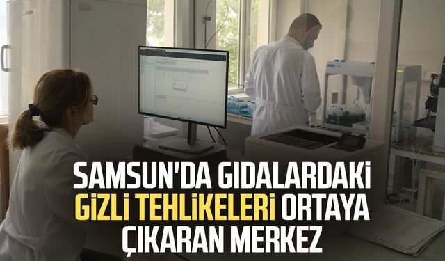 Samsun'da gıdalar sofraya gelmeden mercek altında