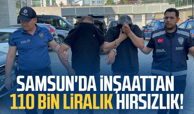 İnşaattan jeneratör hırsızlığına 2 gözaltı