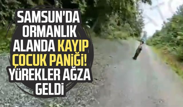 3 yaşındaki kayıp çocuk, jandarma ekiplerince ormanlık alanda bulundu