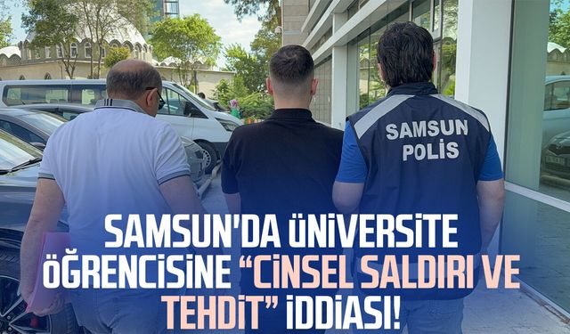 Üniversite öğrencisine cinsel saldırı ve tehdit iddiasıyla gözaltına alındı