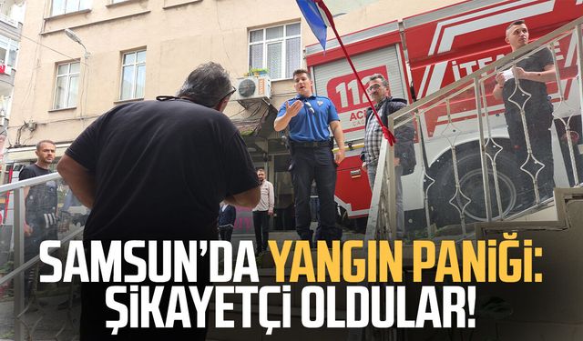 Köftecide yangın paniği: Apartman ve esnaf şikayetçi oldu