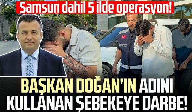 Samsun'da yardım kolisi vaadiyle dolandırıcılığa 3 tutuklama
