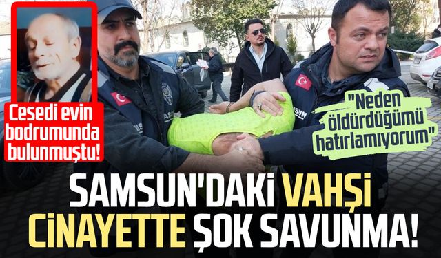 Eski eşinin dedesini öldürüp 4 gün bodrumda saklayan sanık: 'Olayı neden yaptım hatırlamıyorum'
