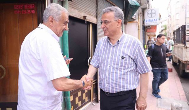 Başkan Kurnaz, esnafın taleplerini dinledi