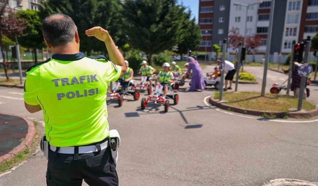 Down sendromlu çocuklara uygulamalı trafik eğitimi