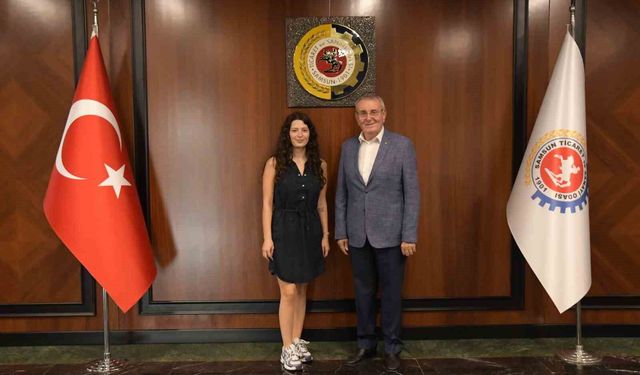 Murzioğlu'ndan Aybüke Eldemir'e tebrik