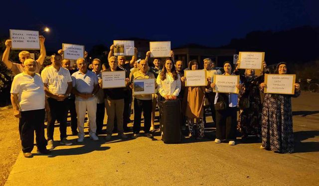 Samsun'da mahalle sakinlerinden dron ile ilaçlama tepkisi