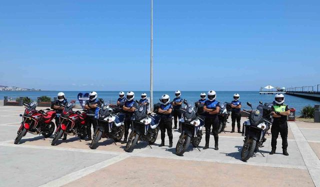 Samsun'da zabıtaya hızlı müdahale gücü: Motosikletli ekipler sahada