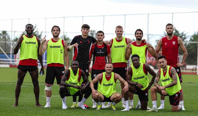 Samsunspor, yeni sezon hazırlıklarını sürdürdü