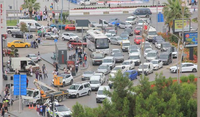 Samsun'un trafik yükü artıyor: 1 yılda 37 bin 641 araç artışı