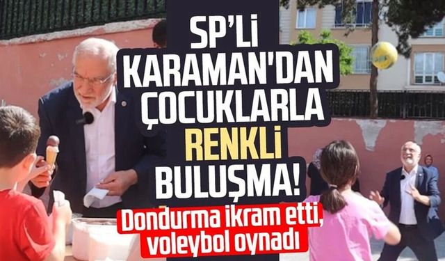 Mehmet Karaman'dan yaz okulunda çocuklarla samimi buluşma