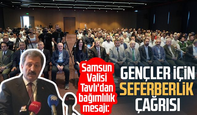 Vali Tavlı: 'Gençlerimizi bağımlılığın her türlüsünden uzak tutmalıyız'