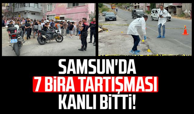 Samsun'da alacak tartışması silahlı kavgaya dönüştü