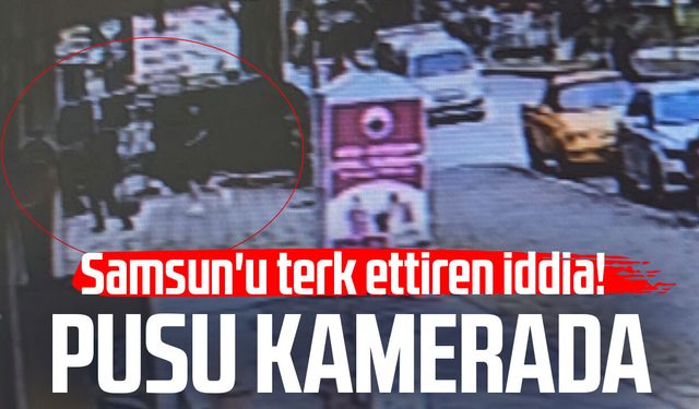 Samsun'da beyzbol sopalarıyla darbedildi: O anlar kamerada