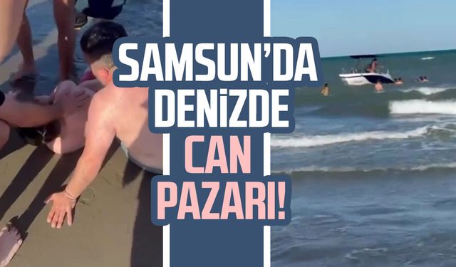 Atakum Sahili'nde can pazarı! Zamana karşı yarış