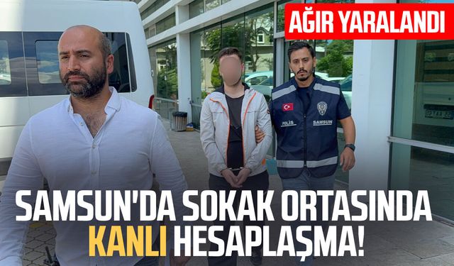 Samsun'da bir kişiyi bıçaklayan genç tutuklandı