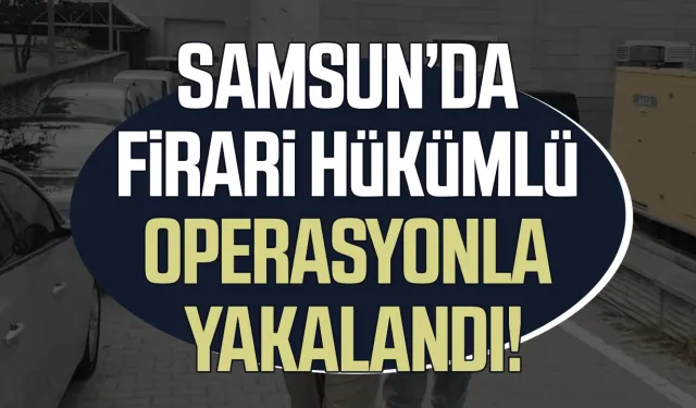 Uyuşturucu ticaretinden 12,5 yıl hapis cezası bulunan hükümlü yakalandı