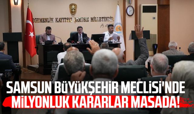 Samsun Meclisi toplandı