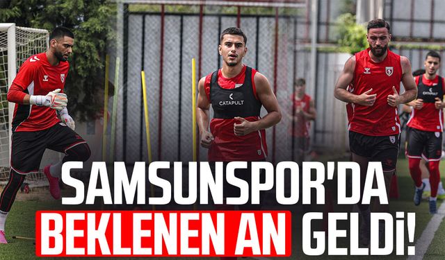 Samsunspor'da yeni sezon mesaisi başladı