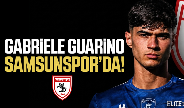 Gabriele Guarino resmen Samsunspor'da!