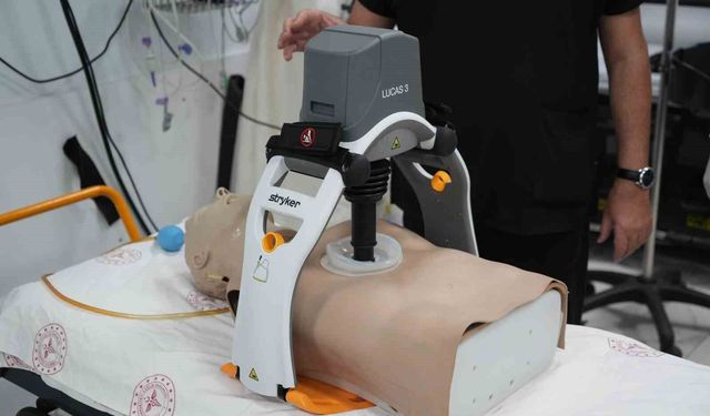 Acil serviste hayat kurtaran teknoloji: Otomatik CPR cihazı hizmete girdi