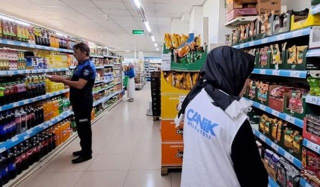Canik'te zabıtadan fiyat ve hijyen denetimi