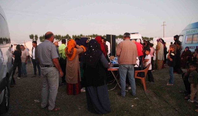 Çarşamba'da 350 mevsimlik tarım işçisine sağlık taraması