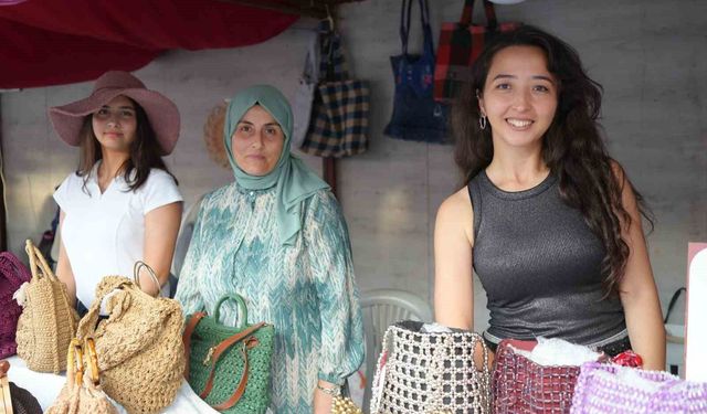Kadın Emeği Festivali'nde el emeği ürünlere yoğun ilgi