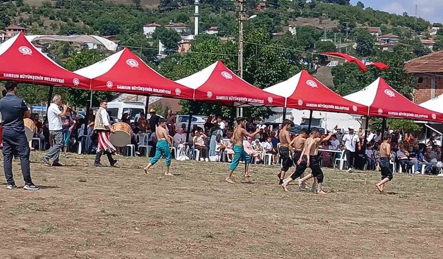 Kavak'ta geleneksel mahalle şenliğine yoğun ilgi