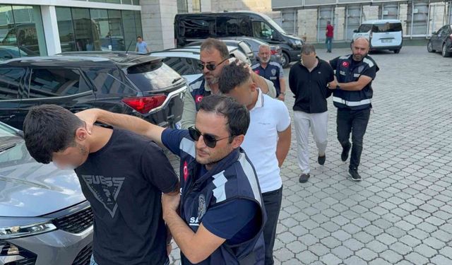Kırtasiyeyi basan 3 kişi adliyeye sevk edildi