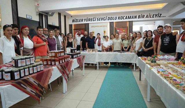 Özel öğrencilerin ürünleri satışa çıktı: Emekleri mutluluğa dönüştü