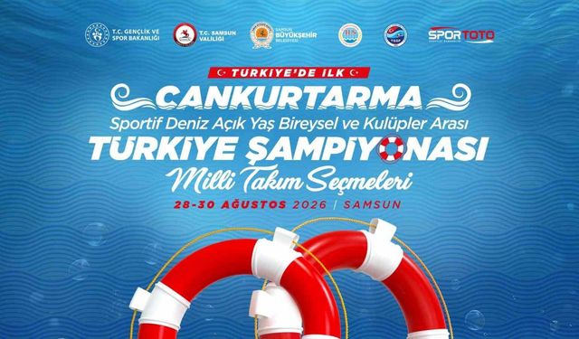Samsun, Cankurtarma Sportif Deniz Türkiye Şampiyonası'na ev sahipliği yapacak