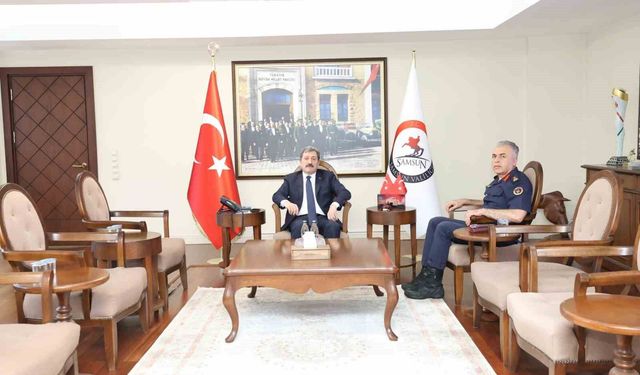Samsun İl Jandarma Komutanı Tuğgeneral Yakın görevine başladı