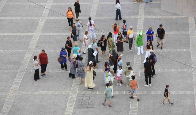 Samsun'da konaklayan turist sayısı yüzde 13,68 arttı
