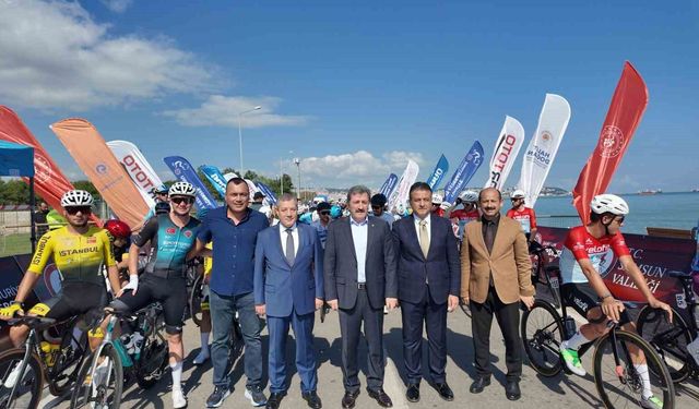 Samsun'da Uluslararası Bisiklet Turu heyecanı başladı