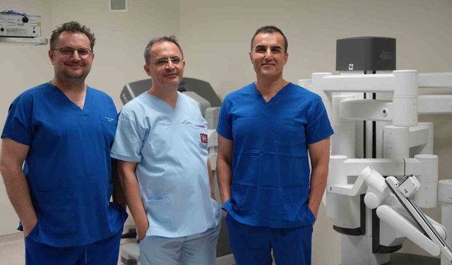 Samsun'da ürolojik ameliyatlarda robotik cerrahi dönemi