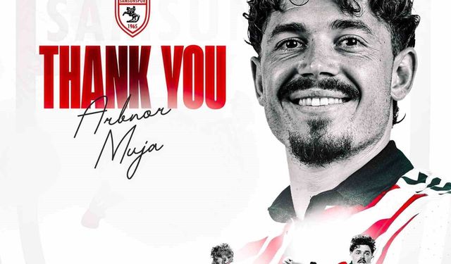 Samsunspor'da Muja ile yollar ayrıldı