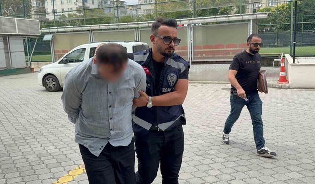 Semt pazarında genç kadına elle tacize gözaltı